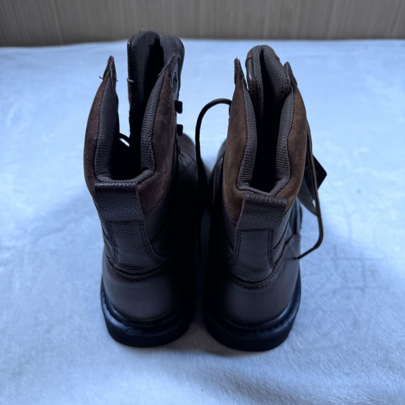 HyTest Work Boots Mens Size 8.5 Brown Waterproof‎ Insulated Safety ContourMet main image 6